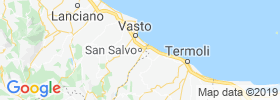 San Salvo map